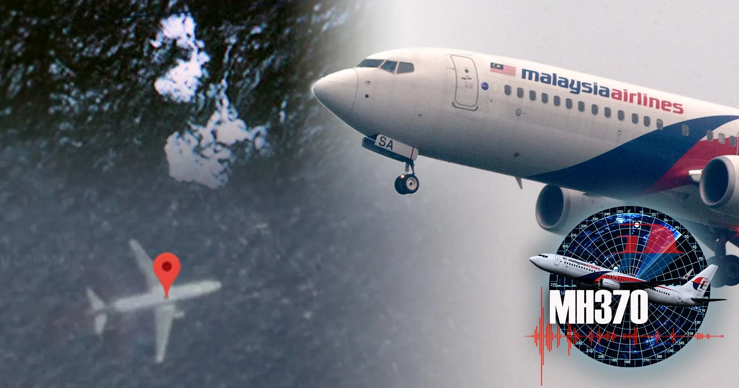 Exploring the Mysteries of Malaysia Airlines Flight 370 Through Google Maps